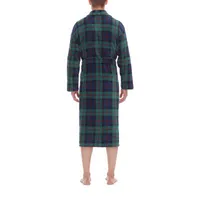 Residence Mens Fleece Long Sleeve Length Robe