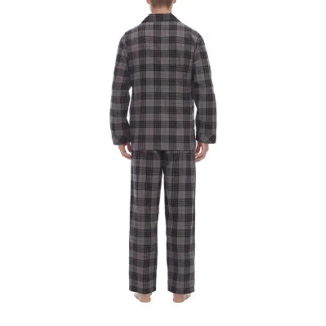 St. John's Bay Mens Big Long Sleeve 2-pc. Pant Pajama Set - JCPenney