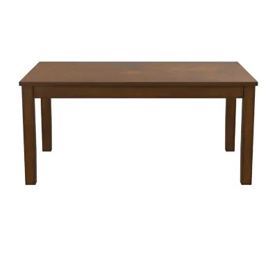 Arcadian Rectangular Wood-Top Dining Table