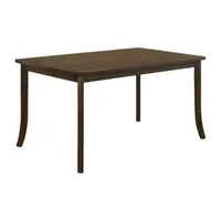 Nayes Rectangular Wood-Top Dining Table