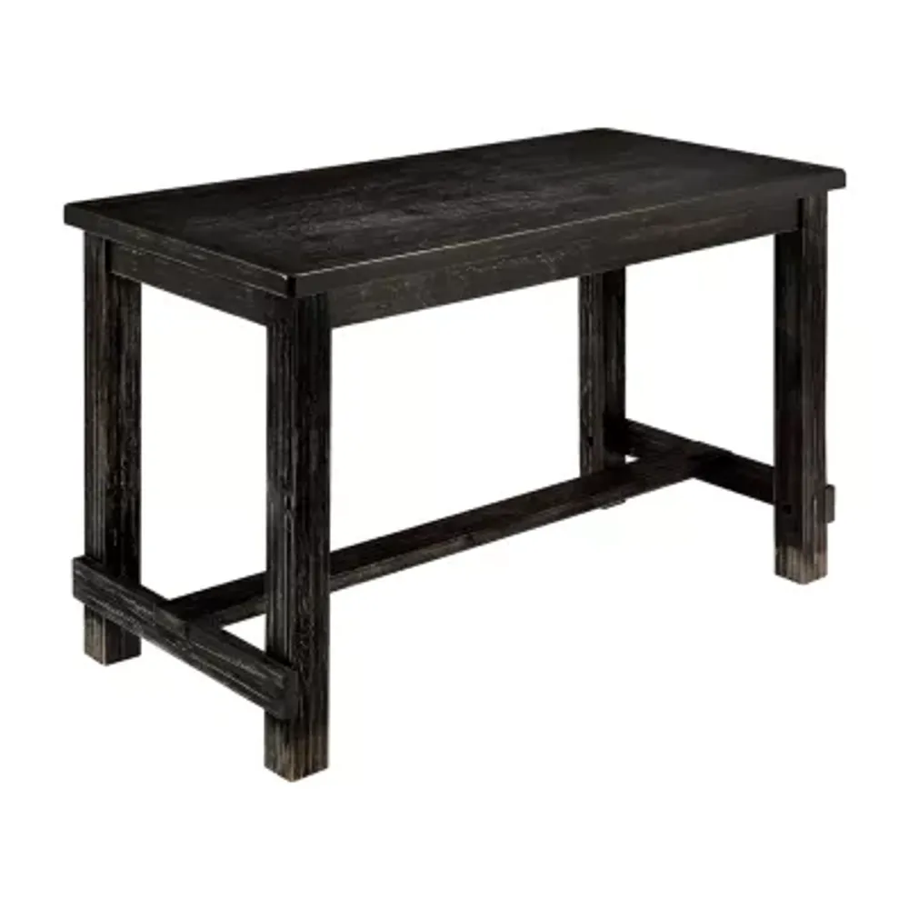 Dimond Rectangular Wood-Top Dining Table