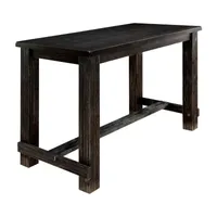 Dimond Rectangular Wood-Top Dining Table