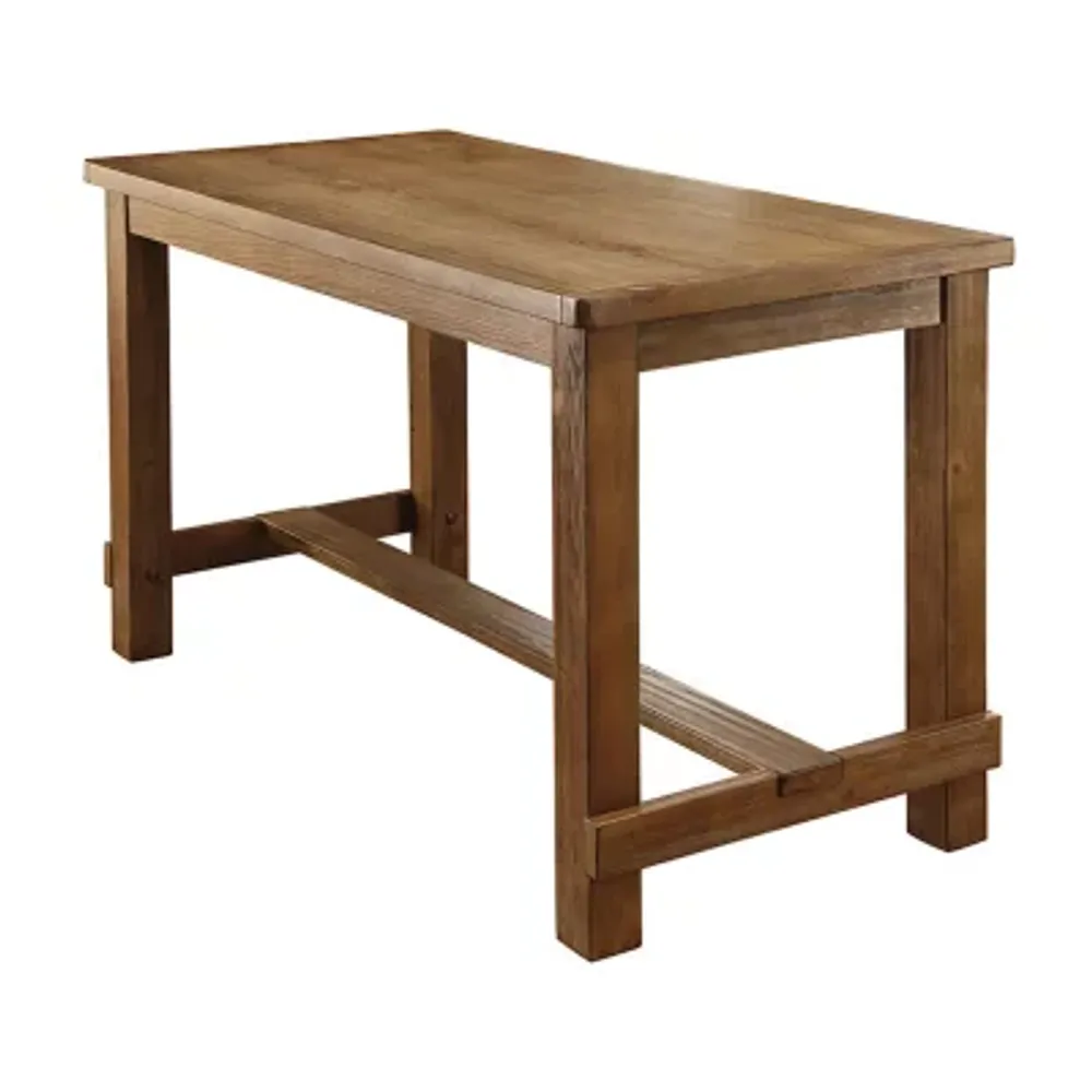 Dimond Rectangular Wood-Top Dining Table