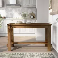 Dimond Rectangular Wood-Top Dining Table