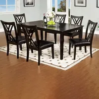 Linn 7-pc. Rectangular Dining Set