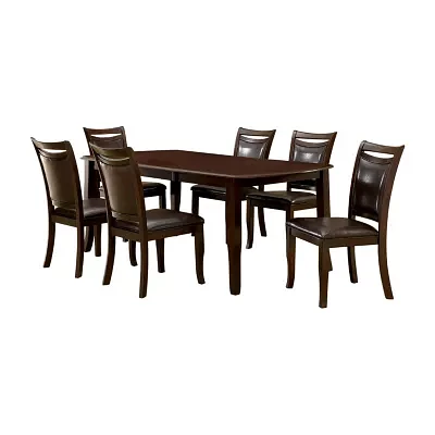 Mikli 7-pc. Rectangular Dining Set