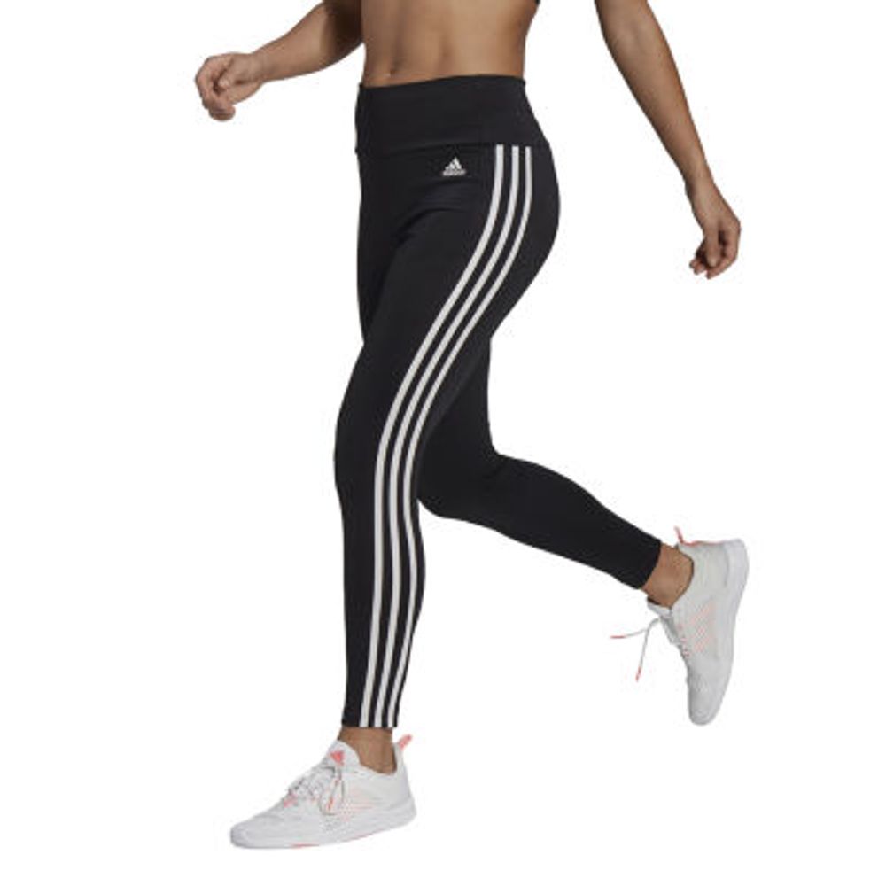 SPORTSWEAR Adidas LARGE LOGO - Leggings - Women's - black/white