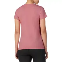 FILA Sasha V Neck Tee Womens V Neck Short Sleeve Graphic T-Shirt