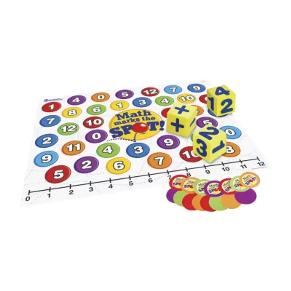 Educational Insights Math Marks The Spot™ Floor Game Brain Game