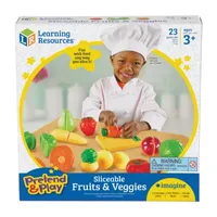 Learning Resources Pretend & Play® Sliceable Fruits & Veggies