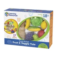 Learning Resources New Sprouts® Fresh Picked Fruit & Veggie Tote