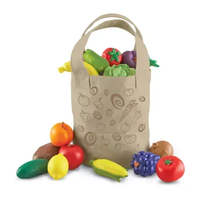 Learning Resources New Sprouts® Fresh Picked Fruit & Veggie Tote