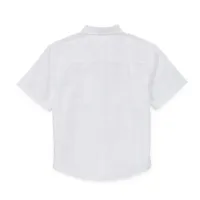 Thereabouts Little & Big Boys Short Sleeve Button-Down Shirt