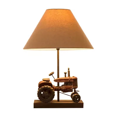 Glitzhome Farmhouse Truck Table Lamp