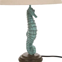 Glitzhome Seahorse Table Lamp