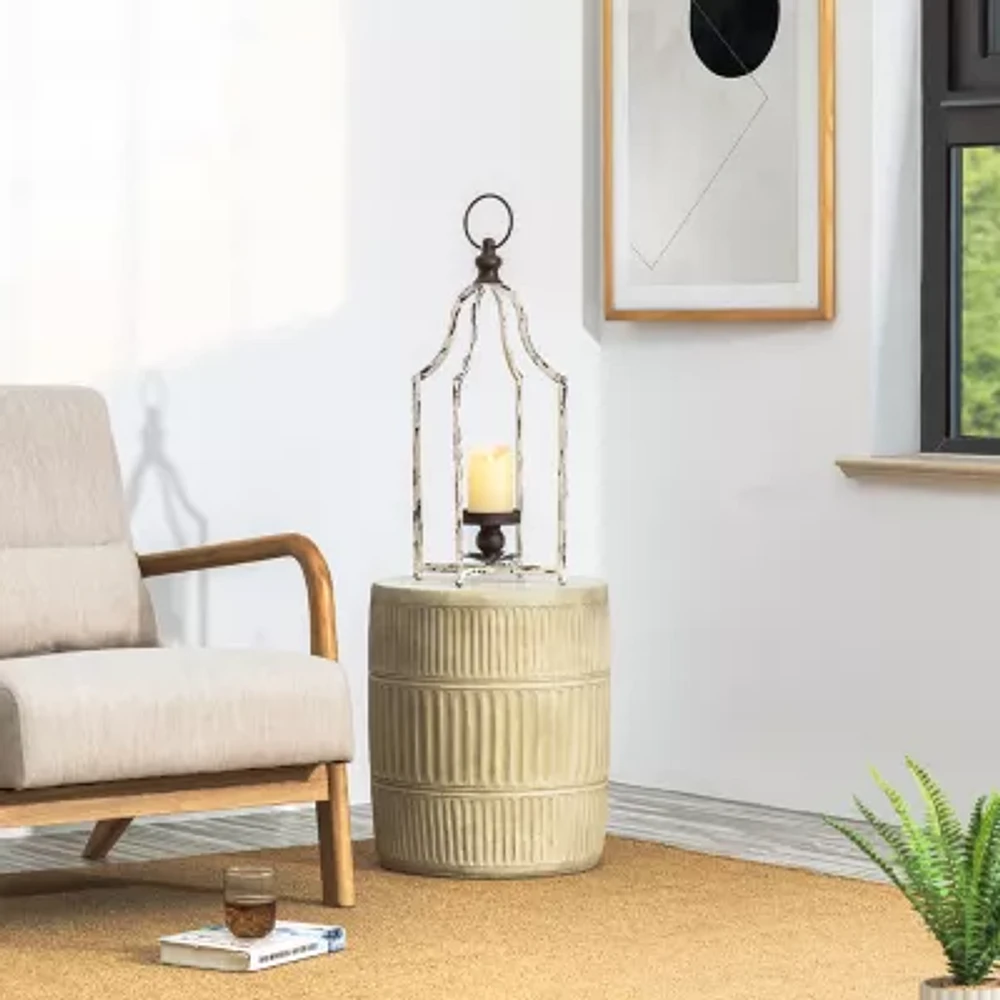 Glitzhome Farmhouse Metal Decorative Lantern