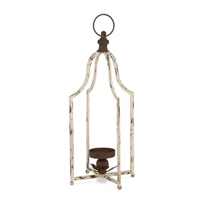 Glitzhome Farmhouse Metal Decorative Lantern