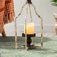 Glitzhome Small Farmhouse Metal Decorative Lantern