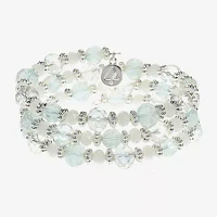 Liz Claiborne Beaded Round Wrap Bracelet