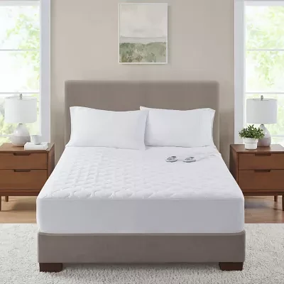 Serta Microfiber Heated Mattress Pad