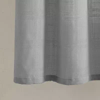Martha Stewart Bedford Woven Plaid 3-pc. Rod Pocket Window Tiers