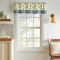 Martha Stewart Lemons 3-pc. Rod Pocket Window Tiers