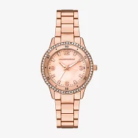 Skechers Womens Rose Goldtone Bracelet Watch Sr6301