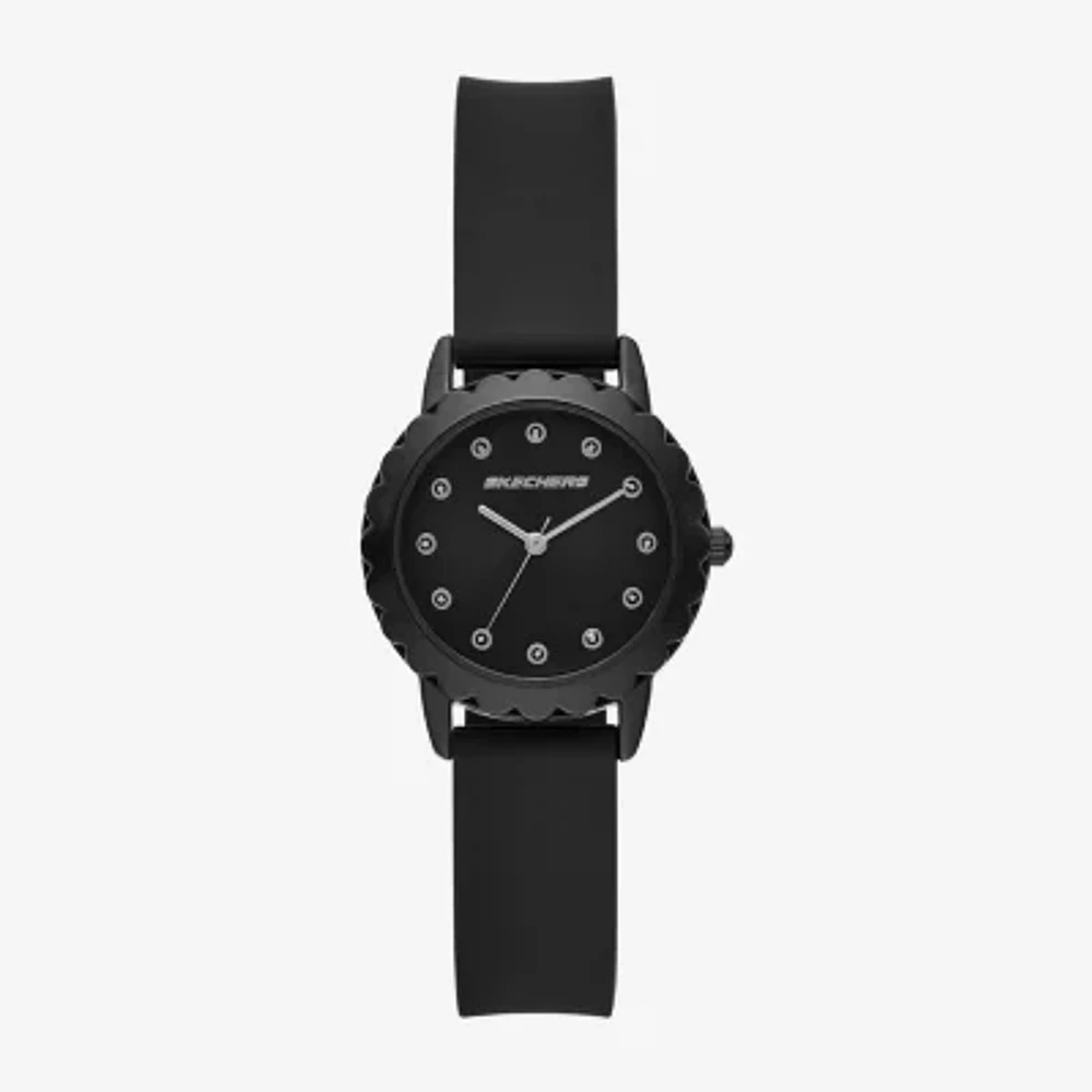 Skechers Womens Black Strap Watch Sr6304