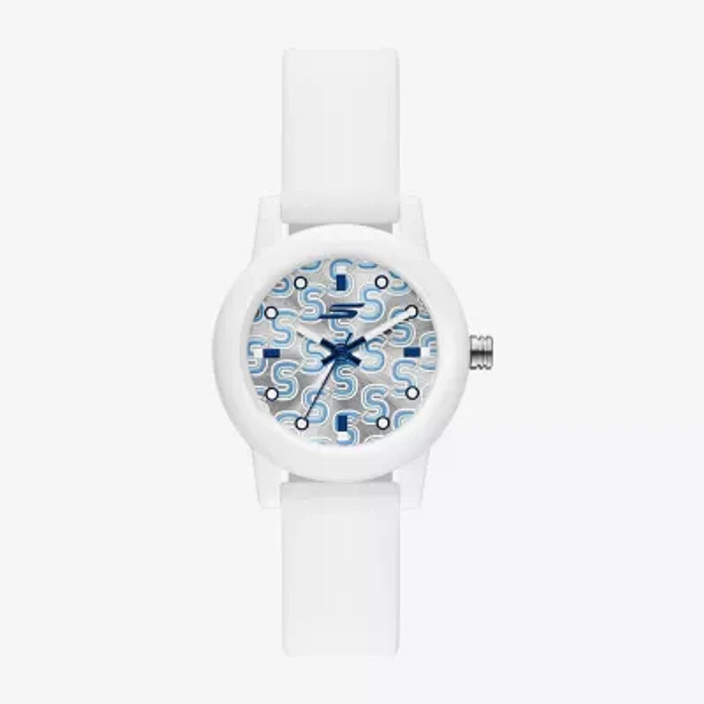 Skechers Womens White Strap Watch Sr8101