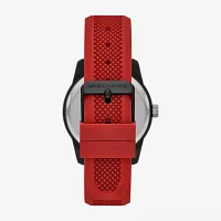 Skechers Mens Red Strap Watch Sr8112