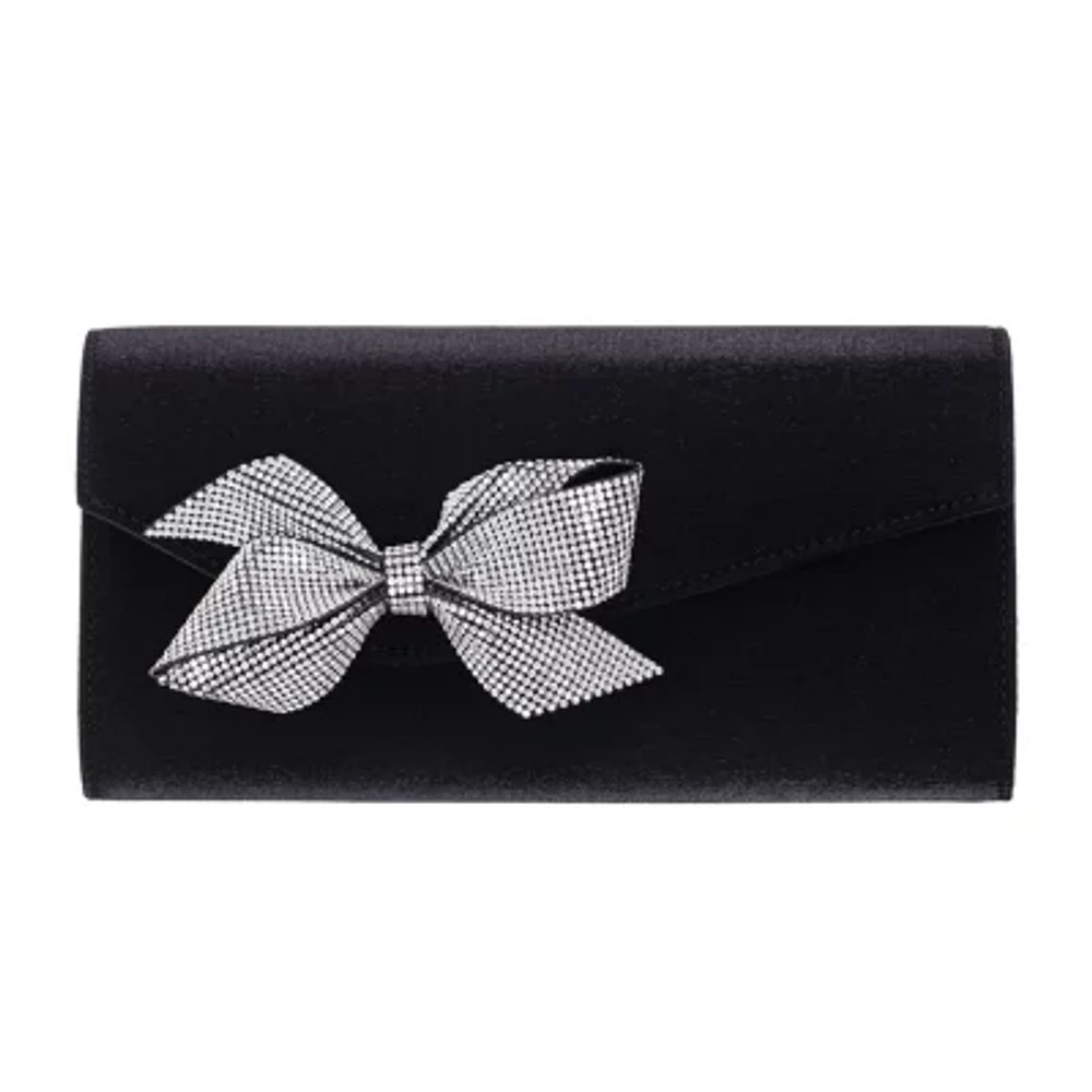 I. Miller I-Kyla Bow Clutch Evening Bag