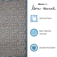 Liora Manne Mercer Tracery Geometric Rectangular Area Rug