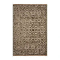 Liora Manne Mercer Tracery Geometric Rectangular Area Rug
