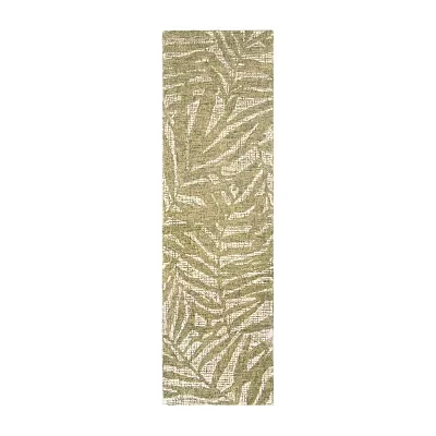 Liora Manne Savannah Floral Hand Tufted 2' X 7'6" Rectangular Runner