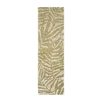 Liora Manne Savannah Floral Hand Tufted 2' X 7'6" Rectangular Runner