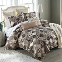 Donna Sharp Driftwood 3-pc. Hypoallergenic Quilt Set