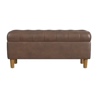 Homepop Storage Bench
