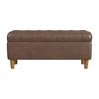 Homepop Storage Bench