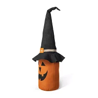 Glitzhome 24"Jack-O-Lantern Doorstop Decor Of Halloween Porch Sign