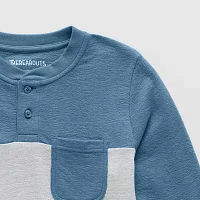 Thereabouts Little & Big Boys Long Sleeve Henley Shirt