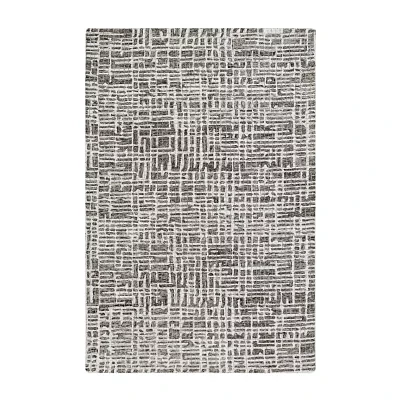 Liora Manne Savannah Grid Geometric Hand Tufted Rectangular Area Rug