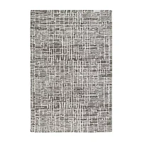 Liora Manne Savannah Grid Geometric Hand Tufted Rectangular Area Rug