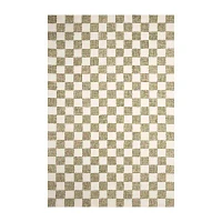 Liora Manne Savannah Checked Hand Tufted Rectangular Area Rug