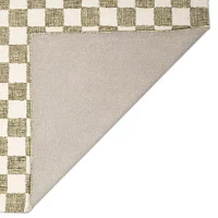 Liora Manne Savannah Checked Hand Tufted Rectangular Area Rug