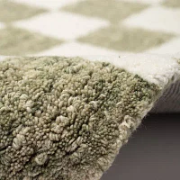 Liora Manne Savannah Checked Hand Tufted Rectangular Area Rug