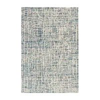 Liora Manne Savannah Grid Geometric Hand Tufted Rectangular Area Rug