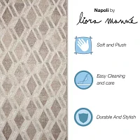 Liora Manne Napoli Diamond Natural Geometric Rectangular Area Rug