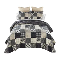 Donna Sharp Augusta 3-pc. Hypoallergenic Quilt Set