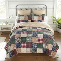 Donna Sharp Rustic Paisley 3-pc. Hypoallergenic Quilt Set