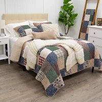 Donna Sharp Rustic Paisley 3-pc. Hypoallergenic Quilt Set